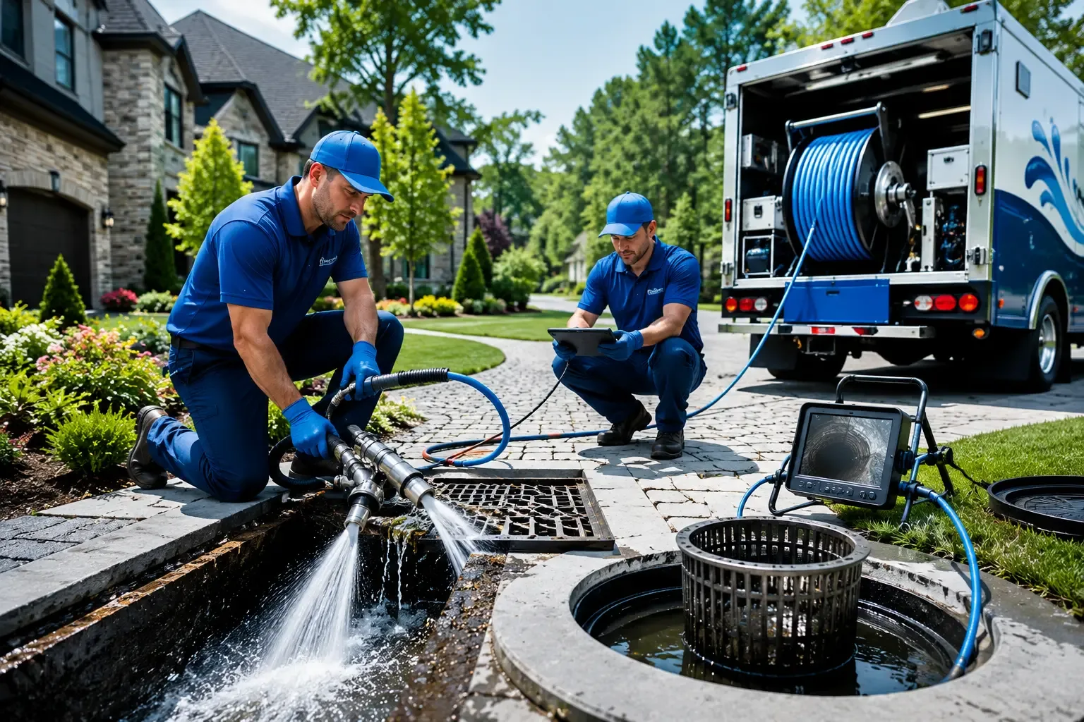 Local outdoor drain cleaning professionals in Holcomb, IL